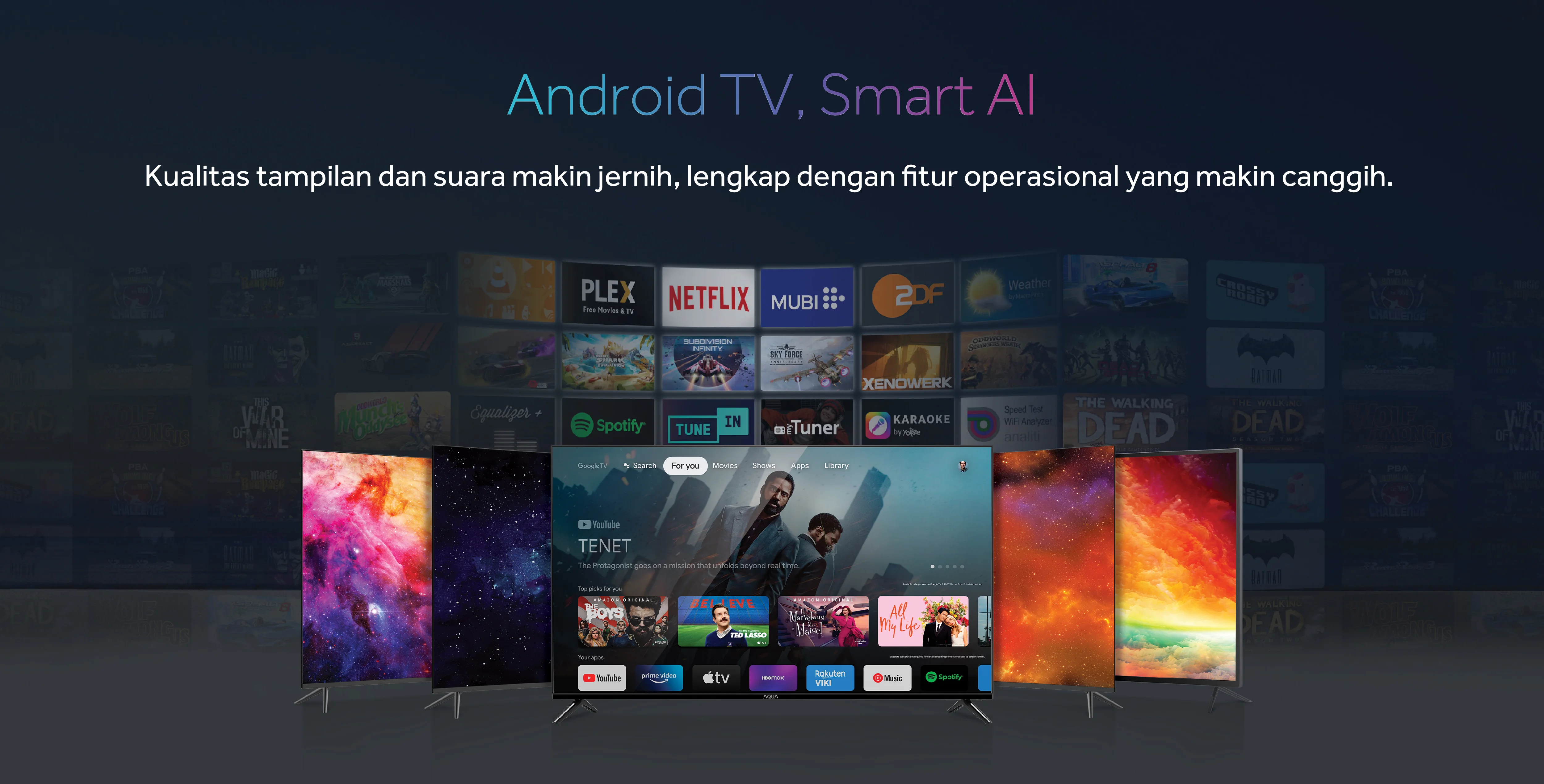 Smart TV AQUA Elektronik AQT70K85KEUX